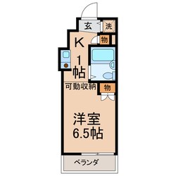 和田町駅 徒歩15分 2階の物件間取画像